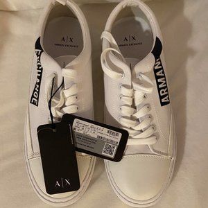 Armani Exchange White Sneakers